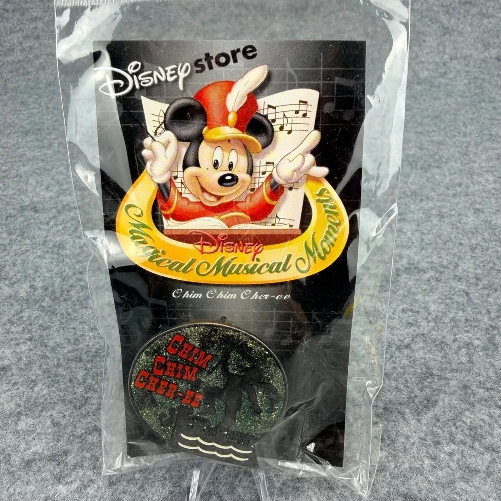 Disney Store Magical Musical Moments Pin Chim Chim Cher-ee Glitter Mary Poppins